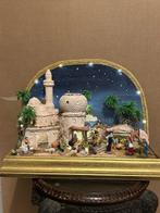 Kerststal - presepe arabo artistico in miniatura - san, Antiek en Kunst