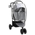 vidaXL Opvouwbare Huisdier Kinderwagen Grijs 78 x 54 x 101, Dieren en Toebehoren, Verzenden, Nieuw