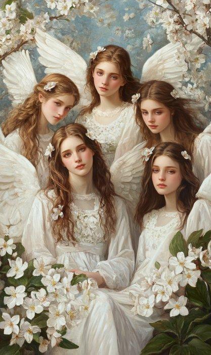 Anne Dias (1985) - (XL) Divine Emanation Sketches, Antiquités & Art, Art | Objets design