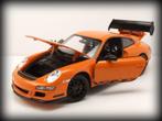 WELLY schaalmodel 1:18 Porsche GT3RS 2007, Hobby & Loisirs créatifs, Ophalen of Verzenden, Auto