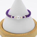Zonder Minimumprijs - Armband - 18 karaat Geel goud Parel -, Handtassen en Accessoires, Armbanden, Nieuw