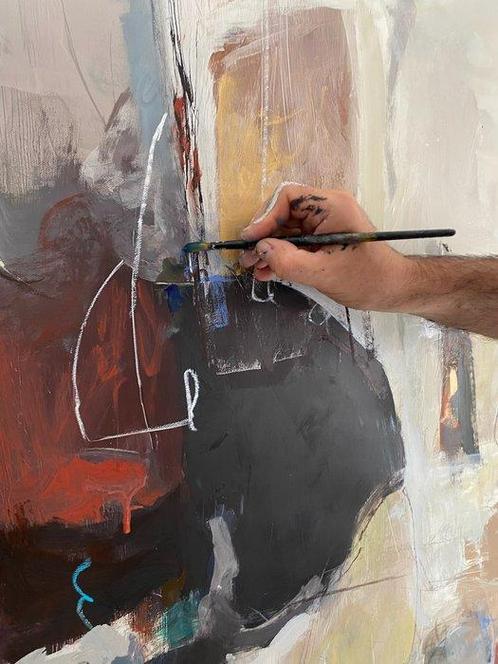 The RodriGuez (R&G) - Z E N - XL - NO Reserve, Antiek en Kunst, Kunst | Schilderijen | Modern