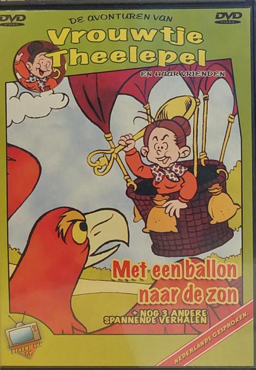 Vrouwtje theelepel - Met een ballon naar  de zon (dvd, Cd's en Dvd's, Dvd's | Actie, Ophalen of Verzenden