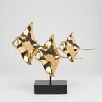 sculptuur, NO RESERVE PRICE - Bronze sculpture of a Manta, Antiek en Kunst