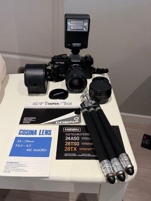 Cosina CT-1 Super + Cosina 35-70mm f/3.5-4.5 MC Macro Cosina, TV, Hi-fi & Vidéo, Appareils photo analogiques