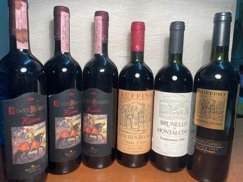 Ruffino: Riserva Ducale 1999, Oro 1999 & 1998 Casa del Cervo, Verzamelen, Wijnen