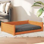 vidaXL Hondenmand 105,5x75,5x28 cm massief grenenhout, Dieren en Toebehoren, Honden-accessoires, Verzenden, Nieuw