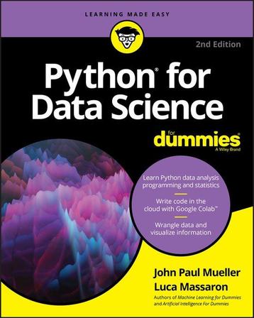 Python for Data Science For Dummies 9781119547624, Verzenden, Luca Massaron