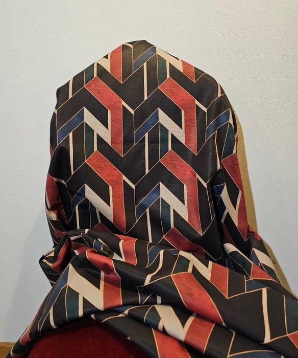 TESSUTO Art Dèco Mid Century origineel - 300x280cm -, Antiquités & Art, Tapis & Textile