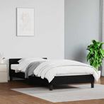 Bedframe Zwart 100x200 | Retour Deal 46% Korting!, Huis en Inrichting, Overige materialen, Verzenden, Zwart, Nieuw