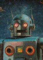 Collectibles & Co - Retro-Futuristic Style - “Tin Robot In