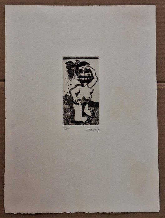 José Luis Pascual (1947) - Sin título, Antiquités & Art, Antiquités | Autres Antiquités