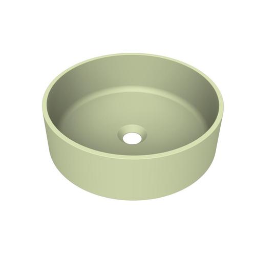 Arcqua Case Opbouw Waskom Rond 40 Mat Pastel Groen, Doe-het-zelf en Bouw, Sanitair, Overige typen, Nieuw, Ophalen of Verzenden