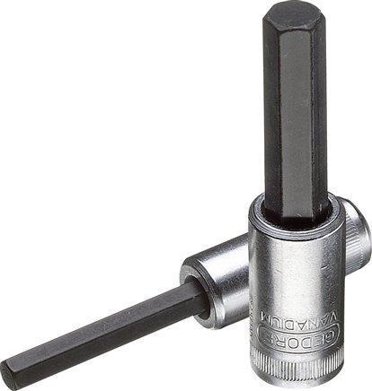 1/4 Gedore 60mm Dopsleutel- Schroevendraaier voor 5mm, Doe-het-zelf en Bouw, Overige Doe-Het-Zelf en Bouw, Verzenden