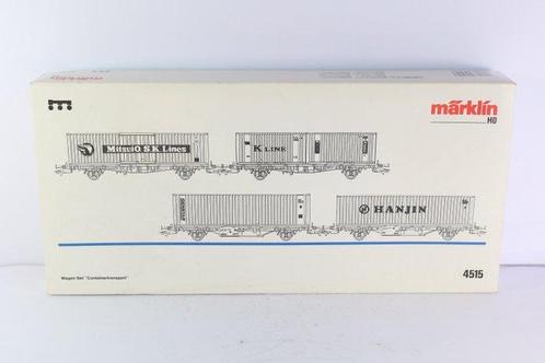 Märklin H0 - 4515 - Modeltrein goederenwagon (1) - 4-delige, Hobby en Vrije tijd, Modeltreinen | H0