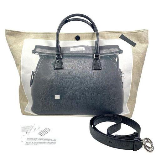 Maison Martin Margiela - Trompe loeil 5AC tote bag - Sac à, Handtassen en Accessoires, Tassen | Damestassen