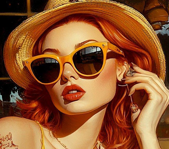 Ginger Red (1965) - Betty, Antiek en Kunst, Kunst | Designobjecten