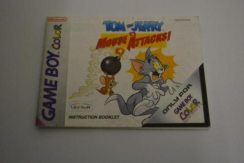 Tom and Jerry in Mouse Attacks! (GBC EUR MANUAL), Games en Spelcomputers, Spelcomputers | Nintendo Portables | Accessoires