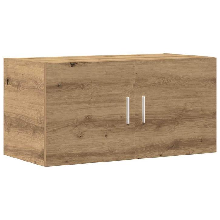 Hangende Kast 80cm Eikenlook | OP = OP | 40% Voordeel!, Huis en Inrichting, Kasten | Boekenkasten, 25 tot 50 cm, Met deur(en)