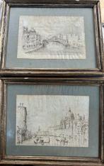 Scuola italiana (XVIII-XIX) - Venezia, Basilica di Santa, Antiek en Kunst