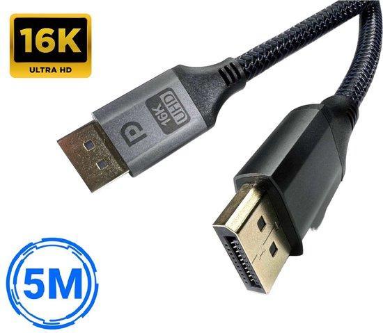2dekans | SBVR DisplayPort Kabel 2.1 -, Computers en Software, Pc- en Netwerkkabels, Ophalen of Verzenden