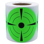 125 Schiet Target Stickers - Groen - Schietschijf 7,6cm, Verzenden, Nieuw