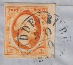 Nederland 1852 - Complete brief met 15 cent Willem III van, Gestempeld