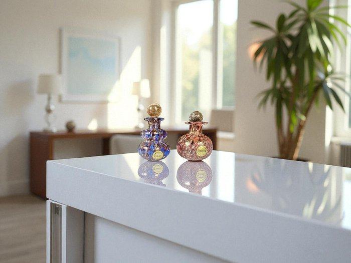 Campanella Livio - sculptuur, 02 Bottigliette porta profumo, Antiek en Kunst, Antiek | Glaswerk en Kristal