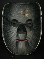Noh masker - Hout, Kunstenaar: Maeda Shikayama - Chj