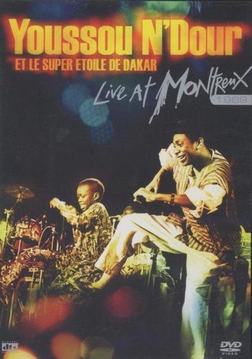 Youssou ndour live at montreux 1989 (dvd tweedehands film), Cd's en Dvd's, Dvd's | Actie, Ophalen of Verzenden