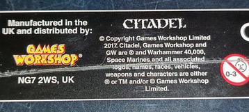 Warhammer 40K - Jouet miniature Warhammer 40,000 First beschikbaar voor biedingen