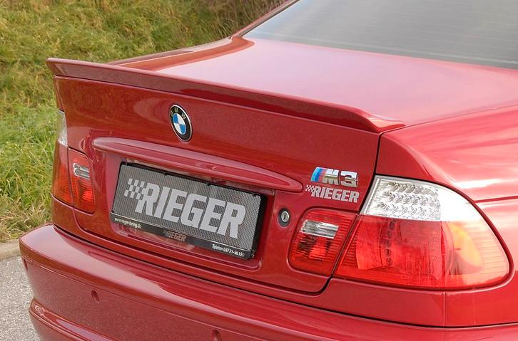 Rieger achterklepspoiler | 3-Serie E46: 02.98-12.01 (tot Fac, Auto-onderdelen, Carrosserie, Nieuw, BMW, Verzenden