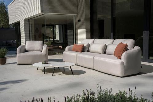 Flow Yavi sofaset Graumel chalk |   Sunbrella | SALE, Tuin en Terras, Tuinsets en Loungesets