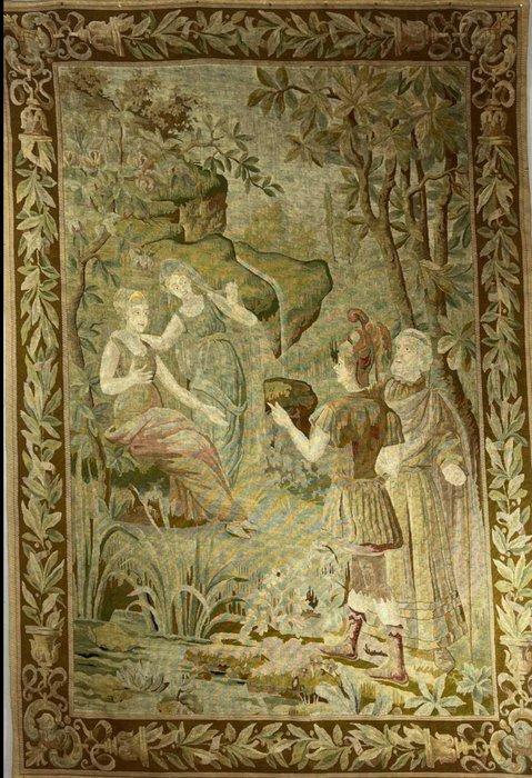 Aubusson - Wandtapijt  - 202 cm - 138 cm - Mythologische, Antiek en Kunst, Antiek | Meubels | Stoelen en Sofa's