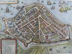 Pays-Bas, Hoorn; L. Guicciardini / J. Janssonius - Hooren in, Livres, Atlas & Cartes géographiques
