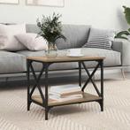 vidaXL Bijzettafel artisanaal eikenkleurig, Huis en Inrichting, Verzenden, Nieuw