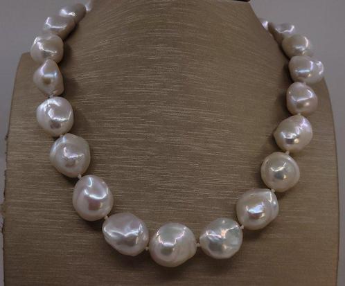 Zonder Minimumprijs - Halsketting 17x18mm Baroque Edison, Handtassen en Accessoires, Kettingen