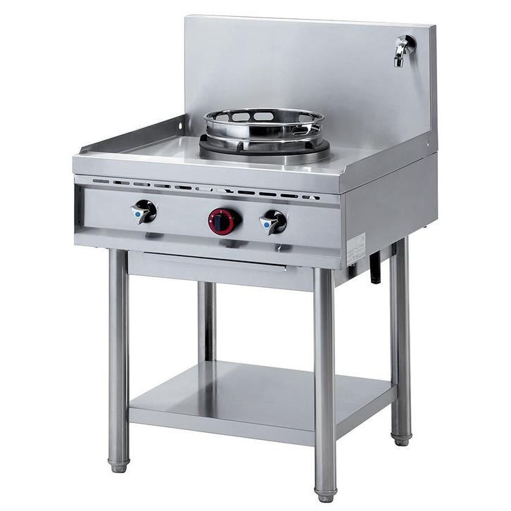 Wok | Gasfornuis | 1 Vuur | 13kW | 700x700x800/1100(h)mm, Zakelijke goederen, Horeca | Keukenapparatuur, Nieuw in verpakking, Verzenden