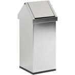 Afvalbak | CARRO | RVS | 55L | Tuimeldeksel |, Verzenden, Nieuw in verpakking