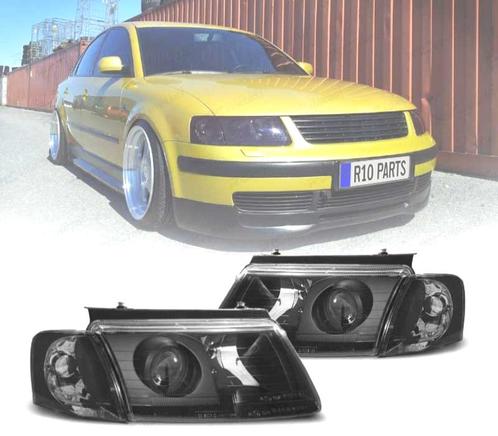 PHARES VOLKSWAGEN VW PASSAT 3B 96-00 FEUX DIURNES FOND NOIR, Auto-onderdelen, Verlichting, Verzenden