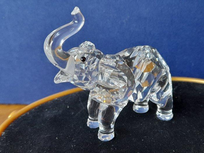 Swarovski - Beeldje - Elephant baby - 191371 - Kristal, Antiek en Kunst, Curiosa en Brocante