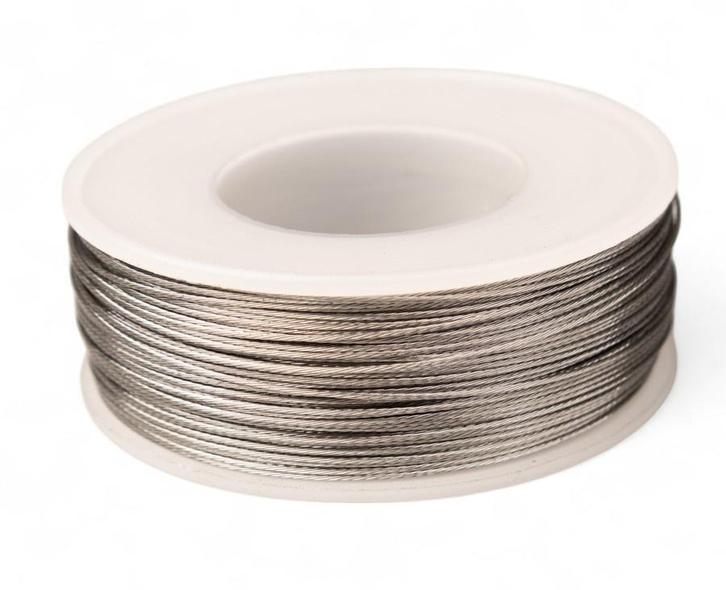 Staalkabel 0,7mm roestvaststaal 100 meter, Tuin en Terras, Overige Tuin en Terras, Verzenden