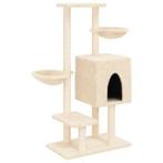 Kattenmeubel 117cm Creme | Retour Deal | -35% Korting, Dieren en Toebehoren, Verzenden, Nieuw, Krabmeubel-onderdelen