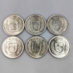 Zwitserland. 6x 5 Francs Herdsman Silver Coin (dates 1954,, Postzegels en Munten