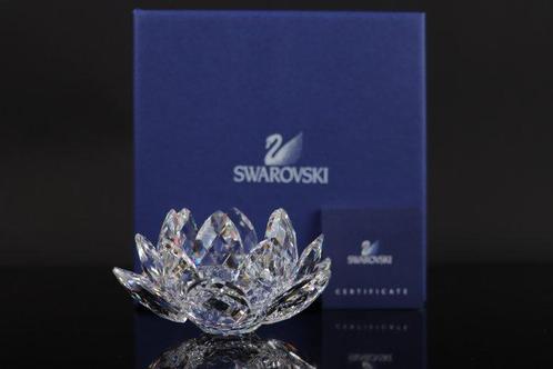 Figure - Swarovski Crystal - Theelicht waterlelie (Boxed +, Antiek en Kunst, Curiosa en Brocante