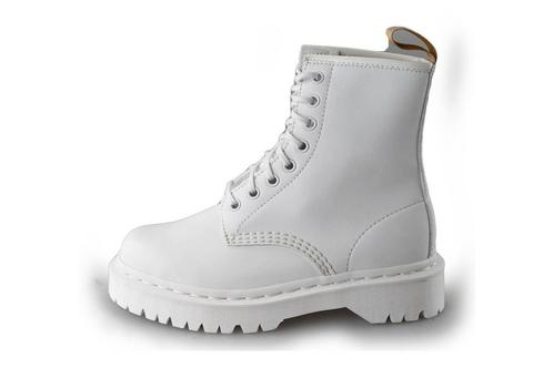Dr. Martens Veterboots in maat 37 Wit | 5% extra korting, Kleding | Dames, Schoenen, Wit, Zo goed als nieuw, Overige typen, Verzenden