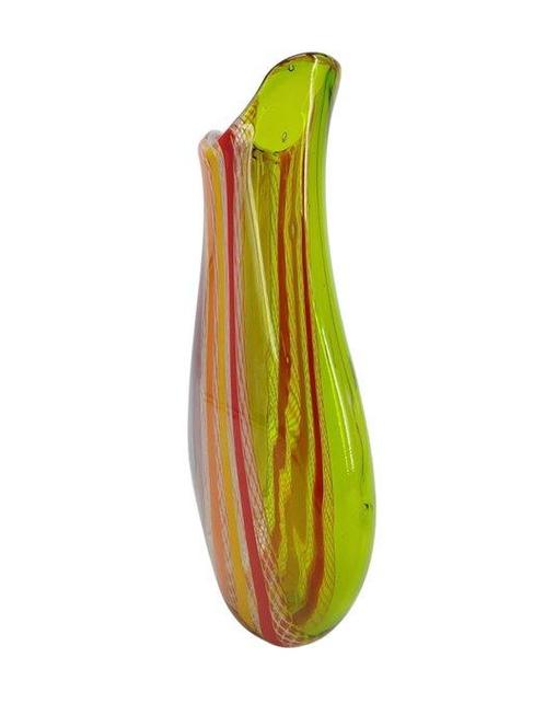 Vaas - Glas - Murano glazen vaas, Antiek en Kunst, Kunst | Designobjecten