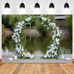 Backdrop Flowerwall polyester 300x200 cm, Hobby en Vrije tijd, Nieuw