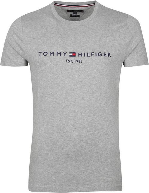 Tommy Hilfiger Logo T-shirt Grijs maat Maat 52/54 (L) Heren, Kleding | Heren, T-shirts, Grijs, Nieuw, Maat 52/54 (L), Verzenden
