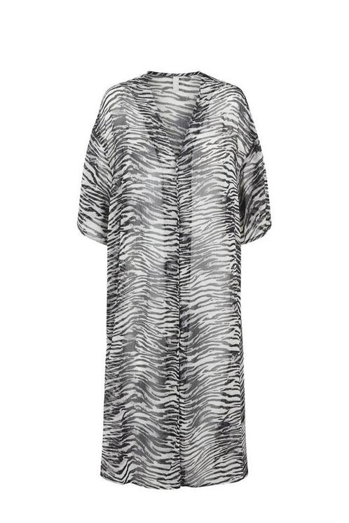 PIECES strandtuniek met zebraprint wit/zwart (Mooi & Gezond), Handtassen en Accessoires, Uiterlijk | Parfum, Nieuw, Verzenden